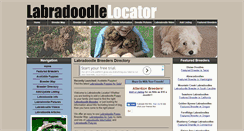 Desktop Screenshot of labradoodlepuppybreeder.com